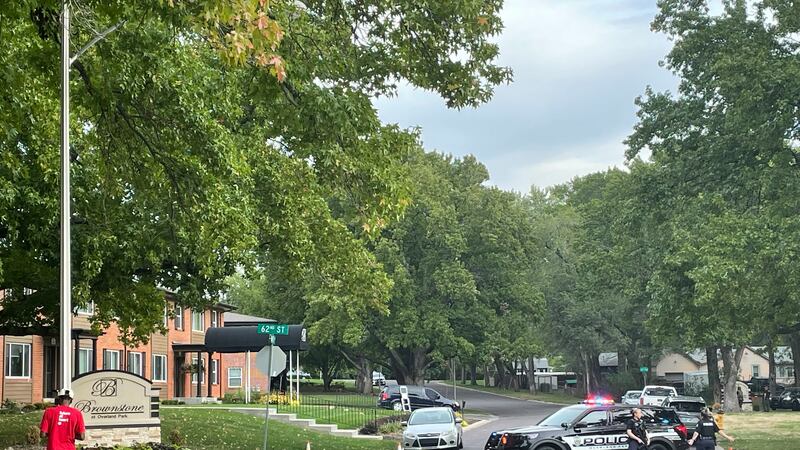 Overland Park police responded to a barddicaded situation in the 6100 block of Marty Lane on...