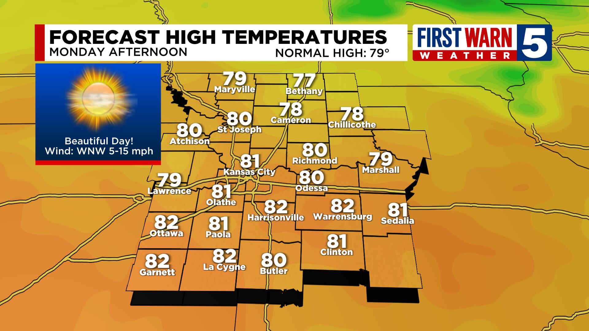 First Warn Forecast: Beautiful Memorial Day, next chance of showers later this week - Vimarsana News