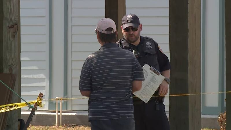 Police say two men died and several other people were injured in a shooting at an Airbnb in...