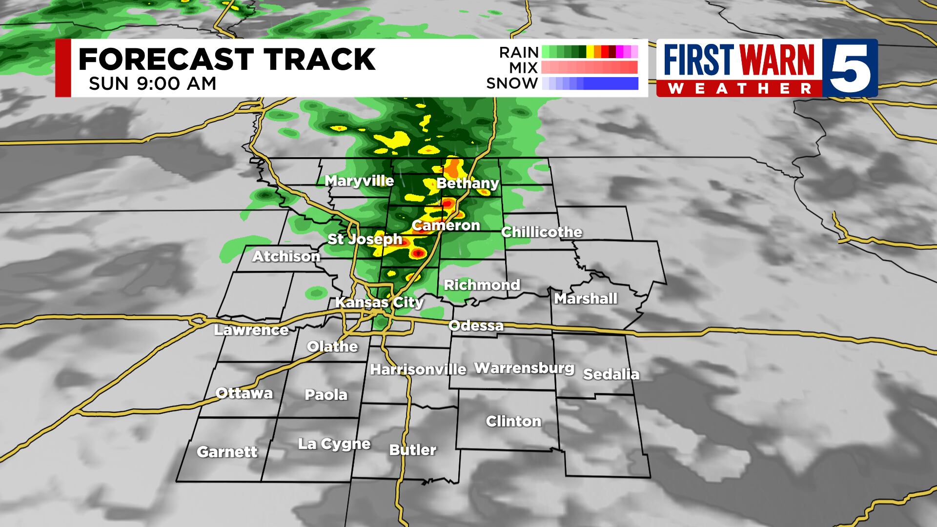 First Warn Forecast: Dry and warm Saturday with a chance of showers Sunday - Vimarsana News