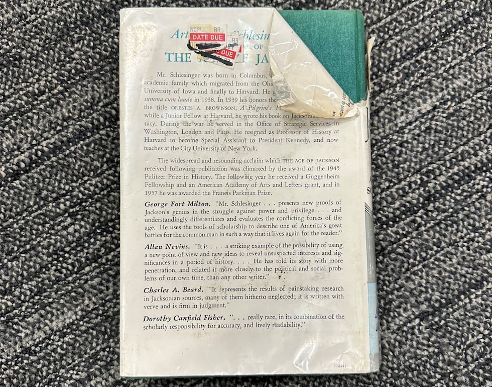 Two books were returned to Mid-Continent Public Libraries after more than 30 years overdue.