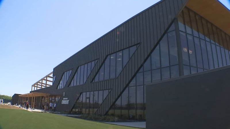 The new KC Current training facility in Riverside, Missouri was unveiled to the public on...