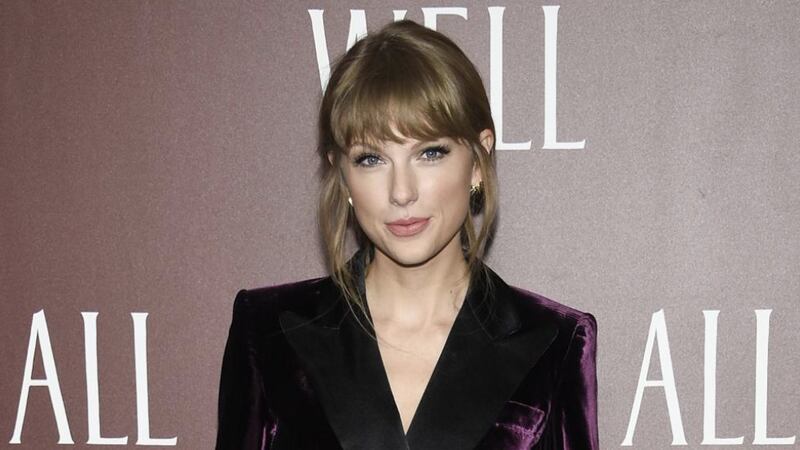 Taylor Swift at her short film premiere, "All Too Well: The Short Film
