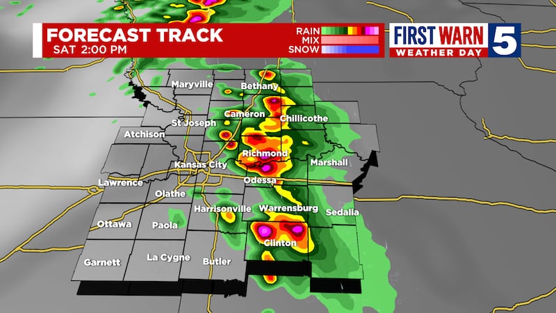 It's a First Warn Weather Day and we're keeping a constant look at the weather and how it's...