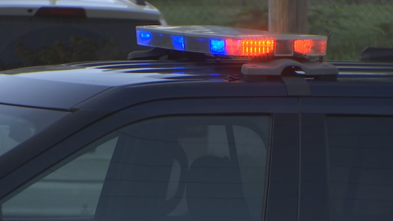 File - Police lights in Kansas City, Missouri.