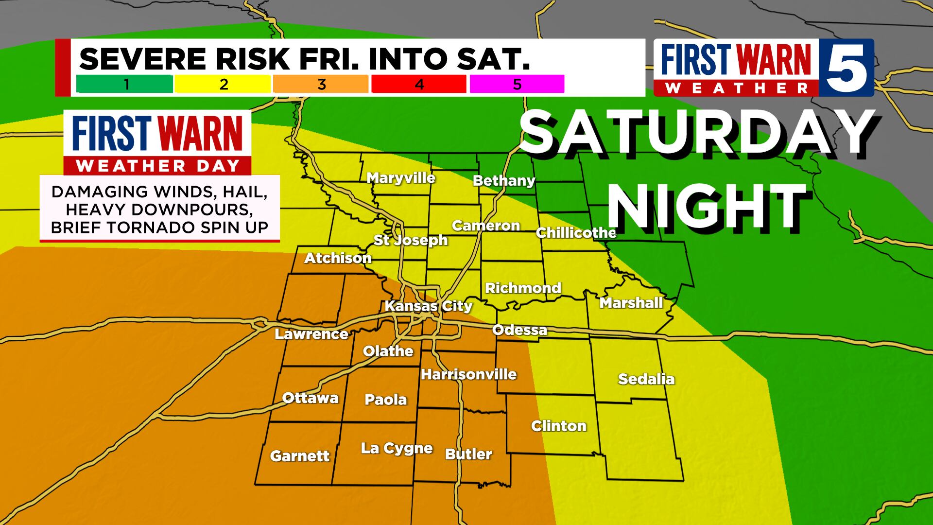 Severe thunderstorm watch issued Friday for part of Kansas City viewing area - Vimarsana News