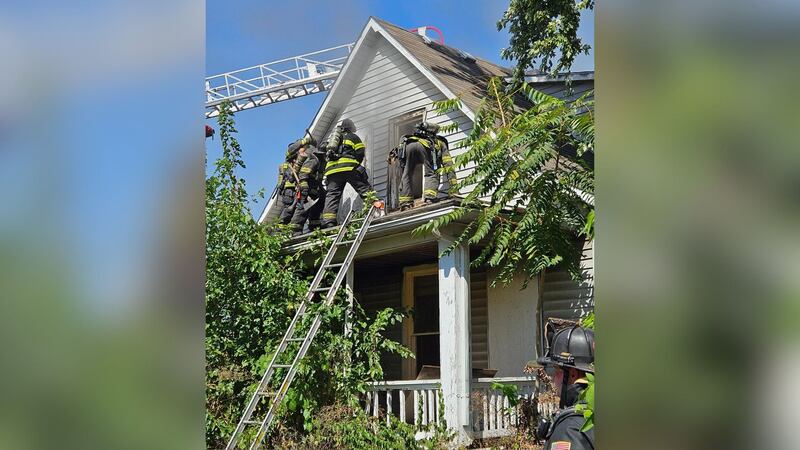 Firefighters used three handlines to get the fire under control.