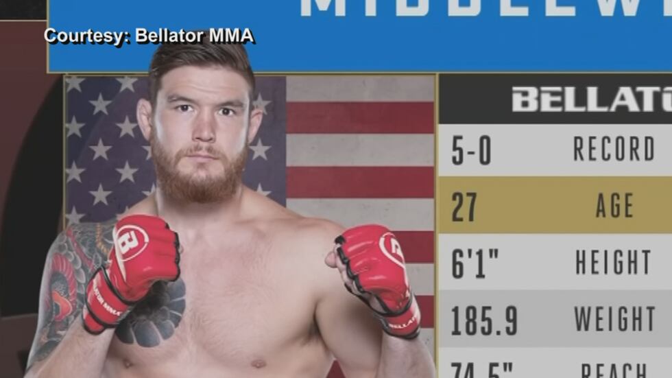 Middleweight champ Johnny Eblen is in the Bellator MMA 299 main event against Fabian Edwards.