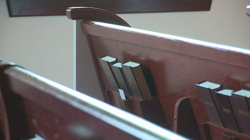 FILE — Rev. Carlton Funderburke of the Church at the Well in Kansas City is recorded telling...