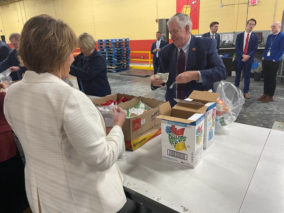 Gov. Parson at Harvesters
