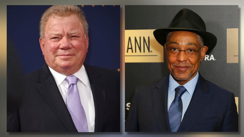 William Shatner and Giancarlo Esposito.