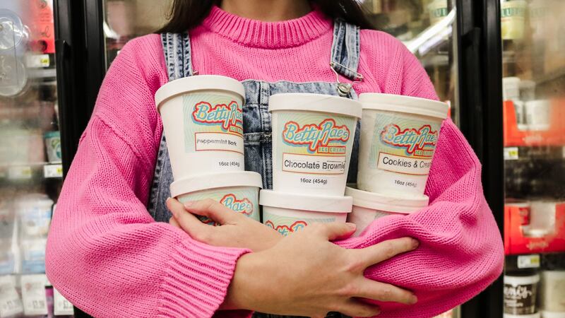 Kansas City's Betty Rae's Ice Cream will begin selling pints of ice cream in metro grocery...