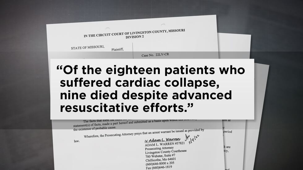 Probable cause statement against Jennifer Hall.