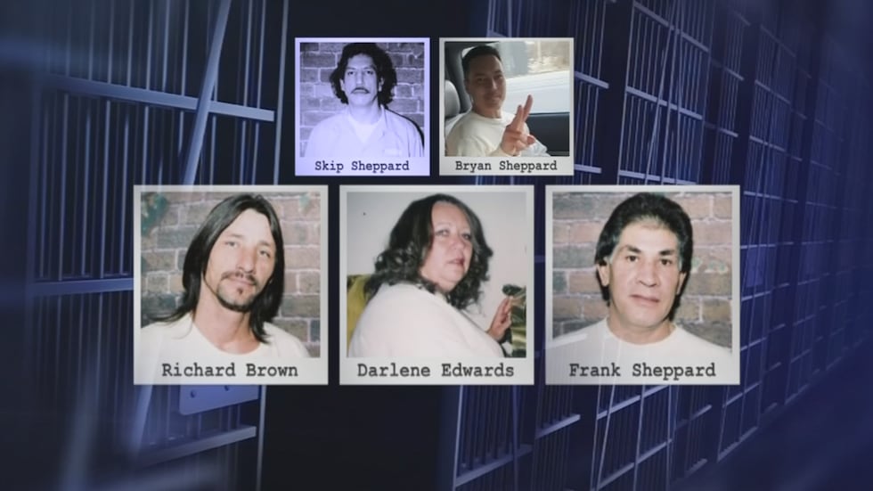 The five defendants were tried and convicted together.