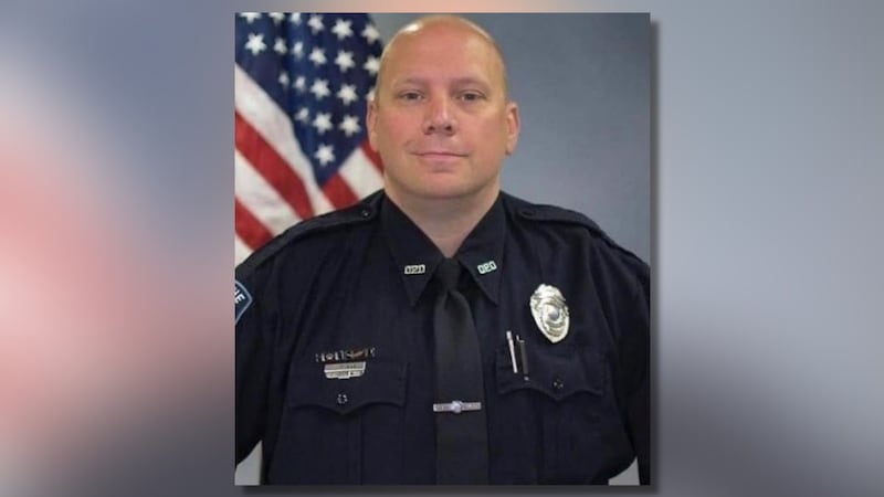 Officer Erik Clark with the Johnson County Sheriff's Office