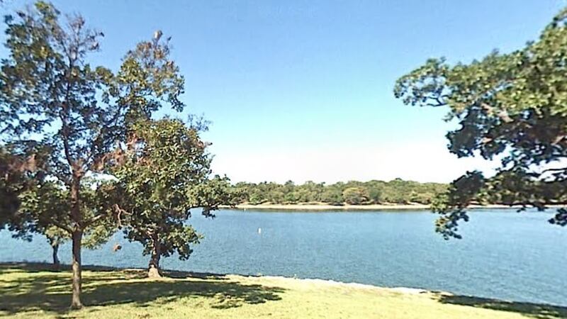 A Google Maps view of Lone Star Lake, southwest of Lawrence, Ks.